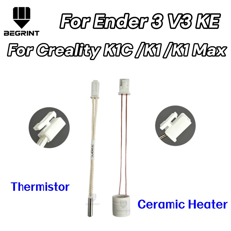 Creality Printer K1 - Upgraded 24V 60W Ceramic Heater Cartridge