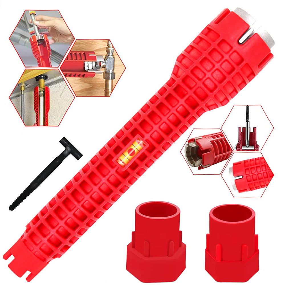 Pipe Freeze Spray - Three Head Red Sink Wrench 8-in-1