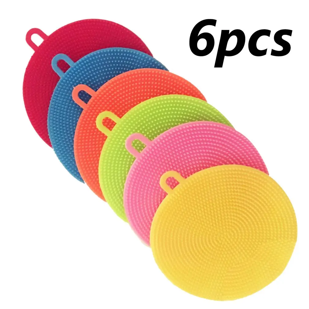 6Pcs Silicone Cleaning Brushes - Silicone Tap Washer 评论和价格