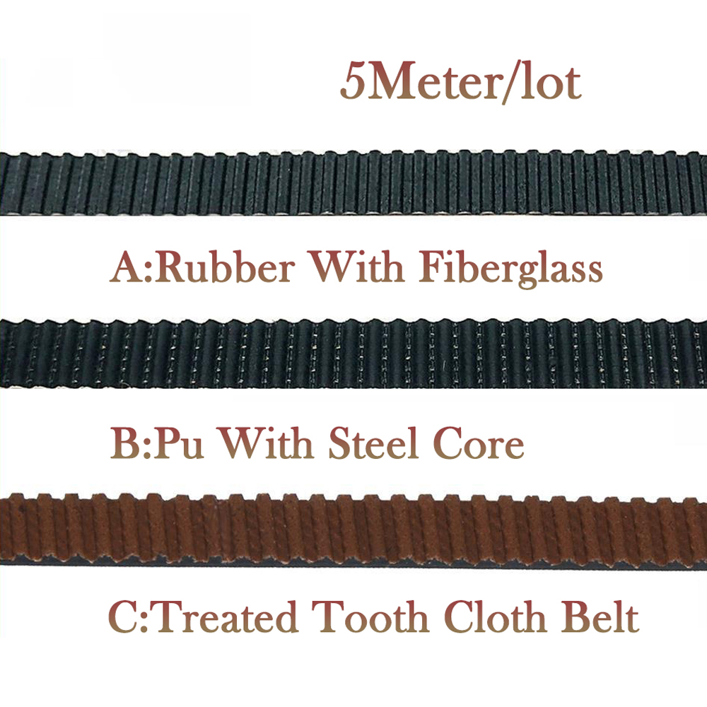 5M 2GT Open Timing Belt 6mm PU - Creality Printer K1 评论和价格