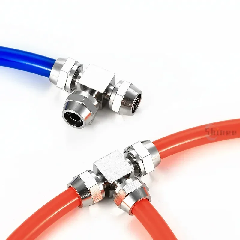Copper Plated Nickel Pneumatic - Compression Fitting Brass 评论和价格