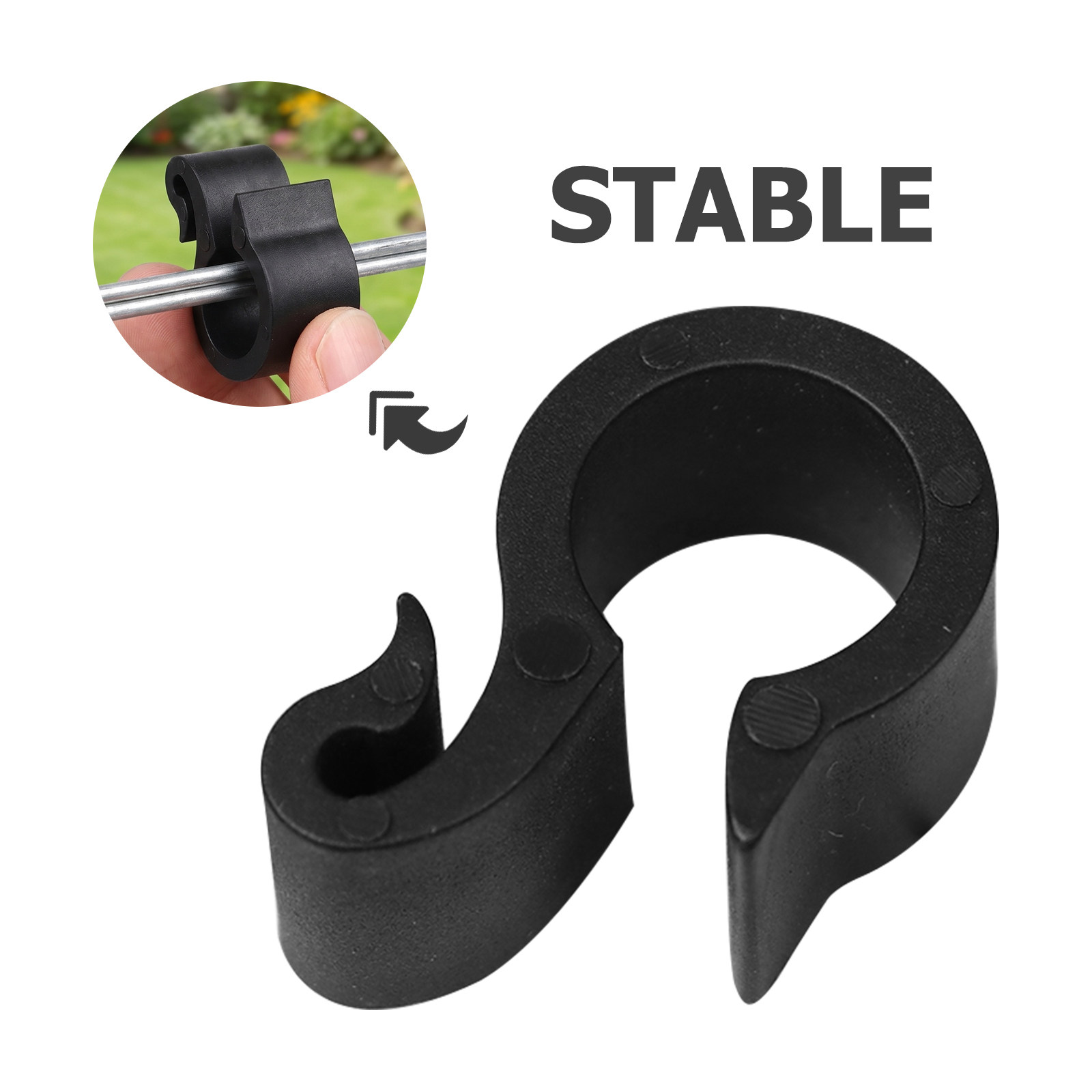 80Pcs Drip Irrigation Tube Cli - Plastic Pipe Clip 评论和价格