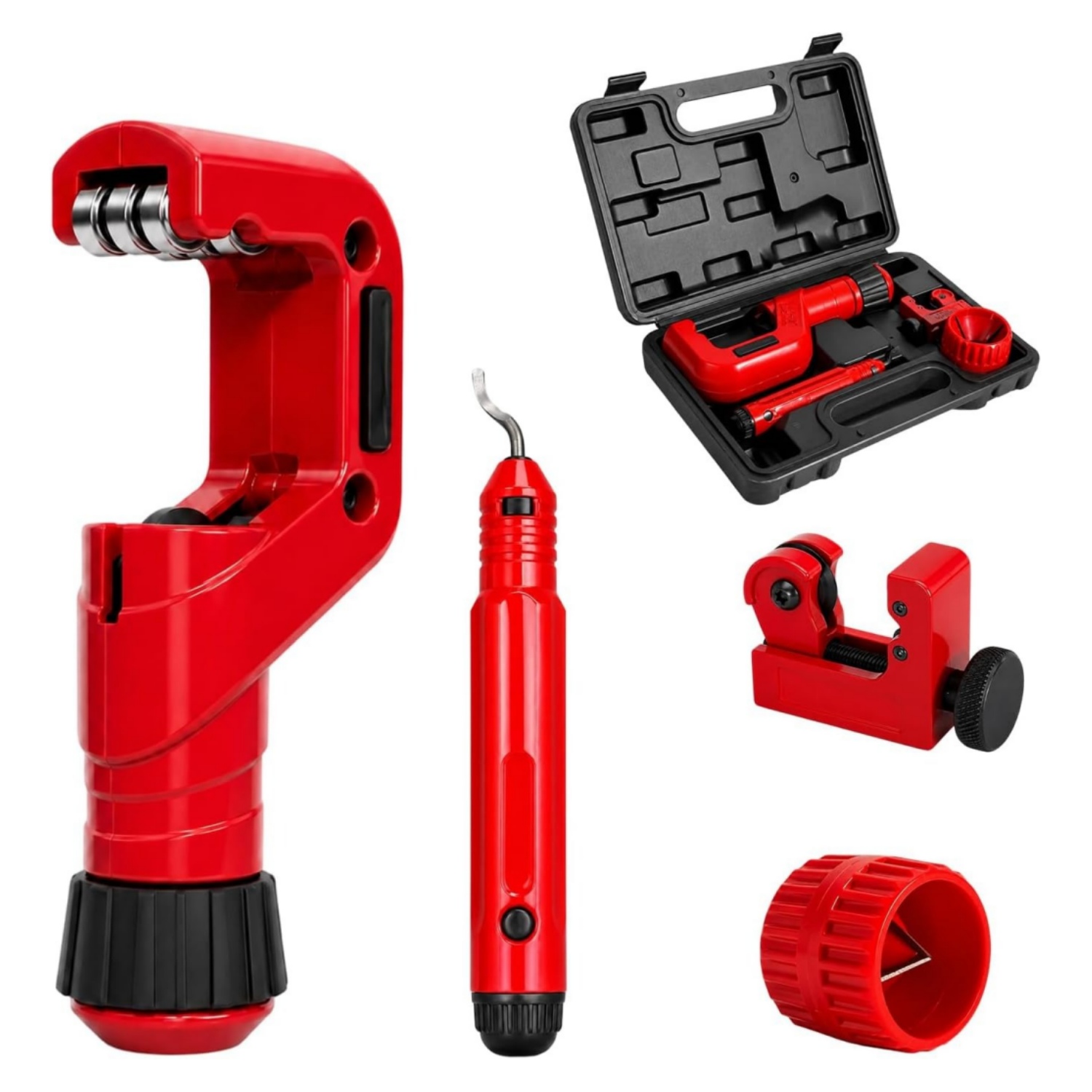 Heavy Duty 4PCS Pipe Tubing Cu - Pipe Cutter Ratchet 评论和价格