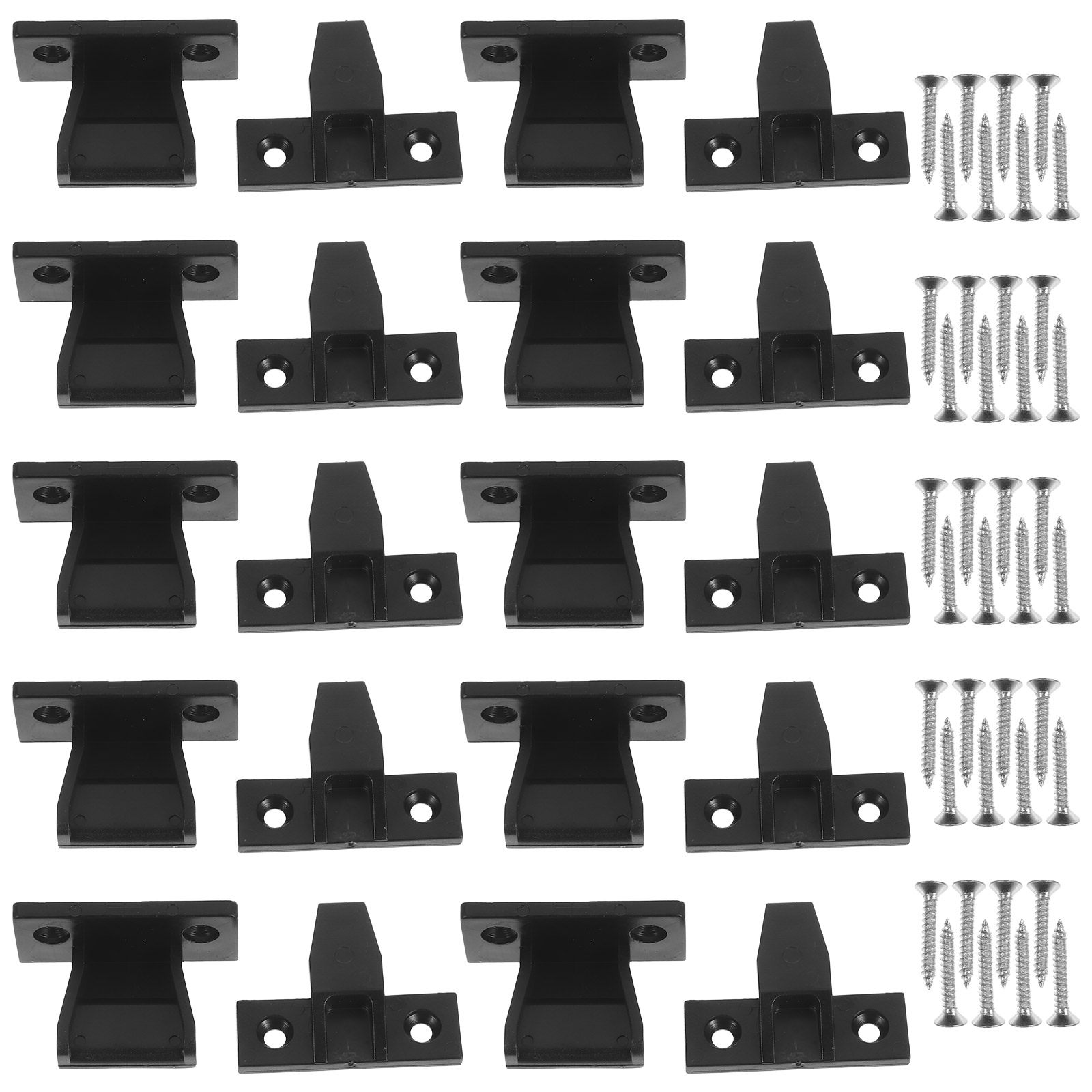 10Pcs Plastic Cabinet Connecto - Push Fit Connector 评论和价格
