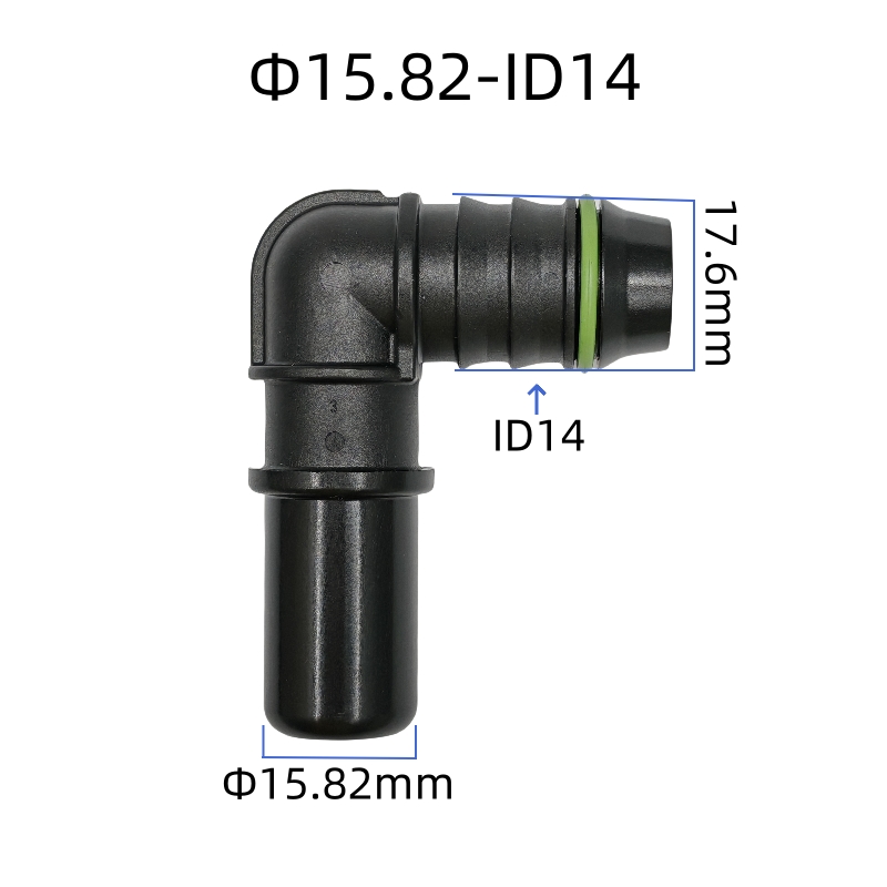 15.82mm 15.82 ID14 male connec - Plastic Pipe Clip 评论和价格