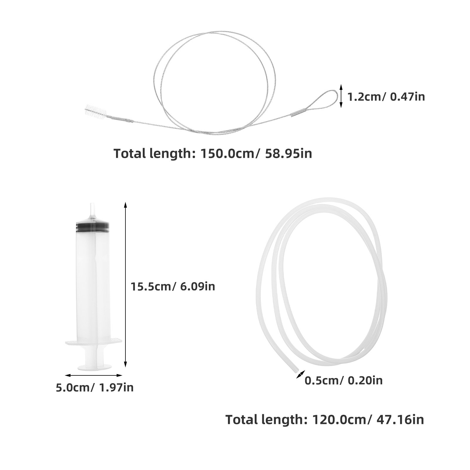 1Set Flexible Pipe Cleaner Bru - Drain Snake Flexible 评论和价格