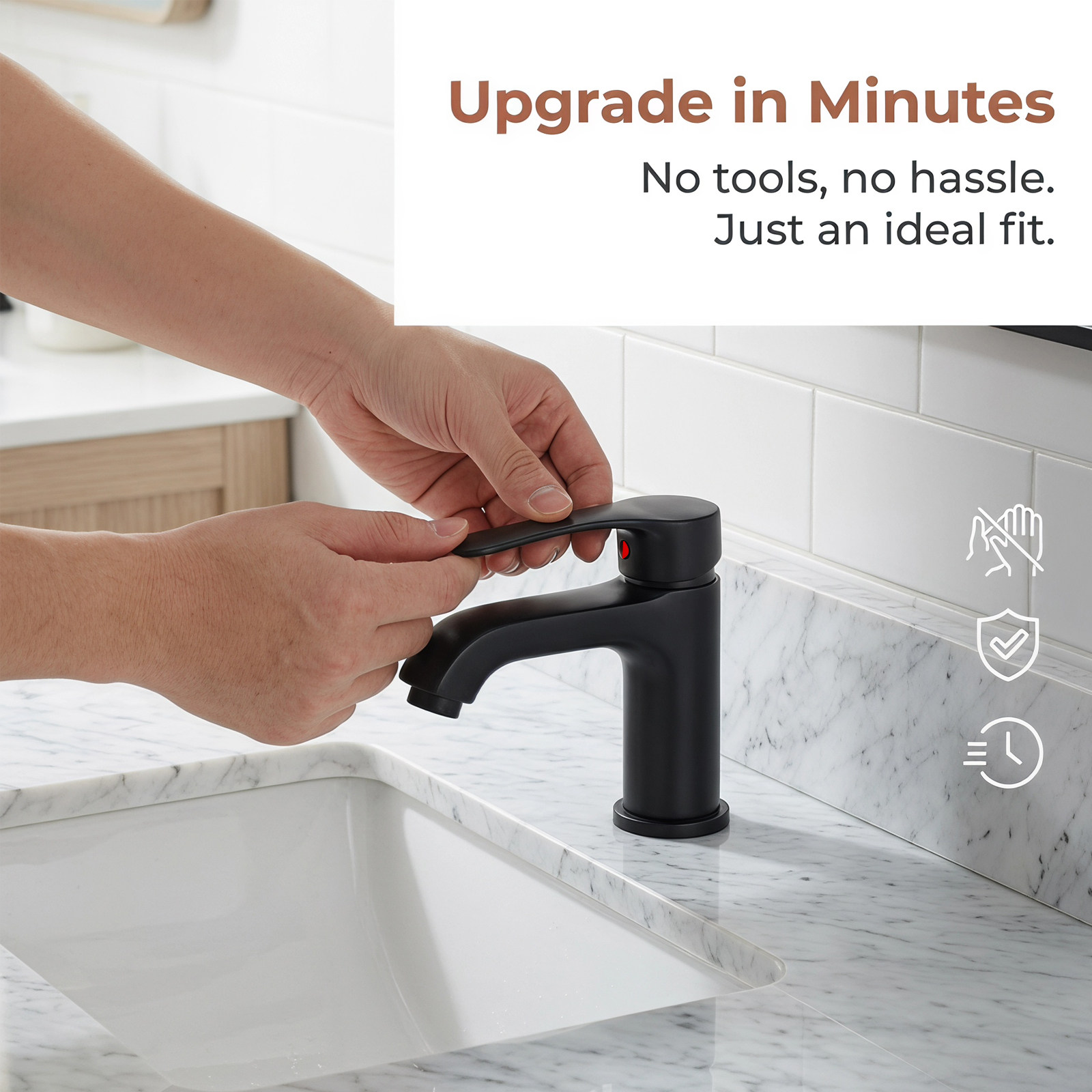 Single Lever Sink Faucet Handl - Basin Mixer Cartridge 评论和价格